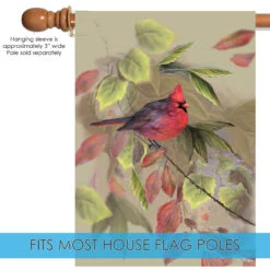 Bird Outdoor House Flag 40"x 28" -PatioVibe Shop 100071 5 27019.1682375506