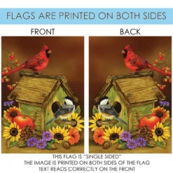 Autumn Melody Rectangular Outdoor House Flag 40" X 28" 8 Autumn Melody Rectangular Outdoor House Flag 40" X 28" -PatioVibe Shop 101221 4 23259.1682375059