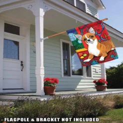 Muttisse Chihuahua Outdoor House Flag 40" X 28" -PatioVibe Shop 102626 2 57821.1682374322