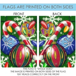 Christmas Holiday Cheer Outdoor House Flag 40" X 28" -PatioVibe Shop 109362 4 19927.1682375565
