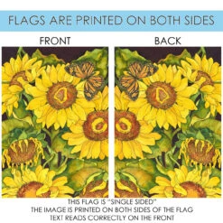 Sunflower Delight Outdoor Garden Flag 40" X 28" 8 Sunflower Delight Outdoor Garden Flag 40" X 28" -PatioVibe Shop 109379 4 25158.1682375503