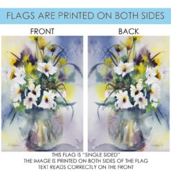 Blooming Flowers Vase Outdoor House Flag 40" X 28" 8 Blooming Flowers Vase Outdoor House Flag 40" X 28" -PatioVibe Shop 109542 4 23493.1682375217