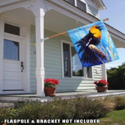 Cattail Bird Outdoor House Flag 40" X 28" 7 Cattail Bird Outdoor House Flag 40" X 28" -PatioVibe Shop 109545 2 17012.1682375318