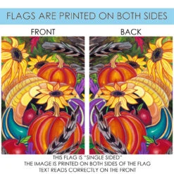 Glowing Cornucopia Yellow And Orange Rectangular House Flag 28" X 40" 8 Glowing Cornucopia Yellow And Orange Rectangular House Flag 28" X 40" -PatioVibe Shop 109658 4 53645.1682375093