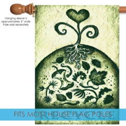 Stewards Of The Earth Outdoor House Flag 40" X 28" 9 Stewards Of The Earth Outdoor House Flag 40" X 28" -PatioVibe Shop 109771 5 87581.1682374891