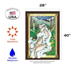 Salmon Journey Outdoor House Flag 40" X 28" 7 Salmon Journey Outdoor House Flag 40" X 28" -PatioVibe Shop 109773 3 10050.1682374879