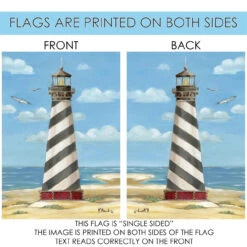 Cape Hatteras Lighthouse Outdoor House Flag 40" X 28" 8 Cape Hatteras Lighthouse Outdoor House Flag 40" X 28" -PatioVibe Shop 109853204 25663.1682374794