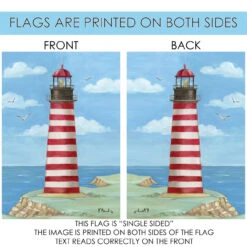 West Quoddy Head Lighthouse Outdoor House Flag 40" X 28" 8 West Quoddy Head Lighthouse Outdoor House Flag 40" X 28" -PatioVibe Shop 109854204 37272.1682374747
