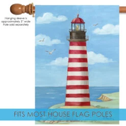 West Quoddy Head Lighthouse Outdoor House Flag 40" X 28" 9 West Quoddy Head Lighthouse Outdoor House Flag 40" X 28" -PatioVibe Shop 109854205 66018.1682374747