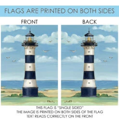 Cape Canaveral Lighthouse Outdoor House Flag 40" X 28" 8 Cape Canaveral Lighthouse Outdoor House Flag 40" X 28" -PatioVibe Shop 109856204 62403.1682374747