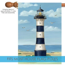 Cape Canaveral Lighthouse Outdoor House Flag 40" X 28" 9 Cape Canaveral Lighthouse Outdoor House Flag 40" X 28" -PatioVibe Shop 109856205 50349.1682374747
