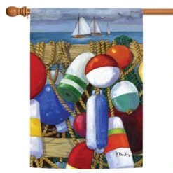 Floats And Boats Outdoor House Flag 40" X 28"