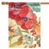 Watercolor Bouquet Outdoor House Flag 40" X 28"