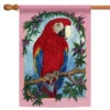 Parrot Perch Outdoor House Flag 40" X 28"