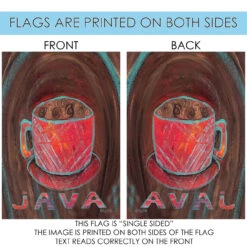 Oil Pastel Java Outdoor House Flag 40" X 28" -PatioVibe Shop 109976 4 47858.1682374542