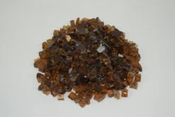 11” Beautiful Amber Colored Tempered Glass Beads For Fire Pit Burners