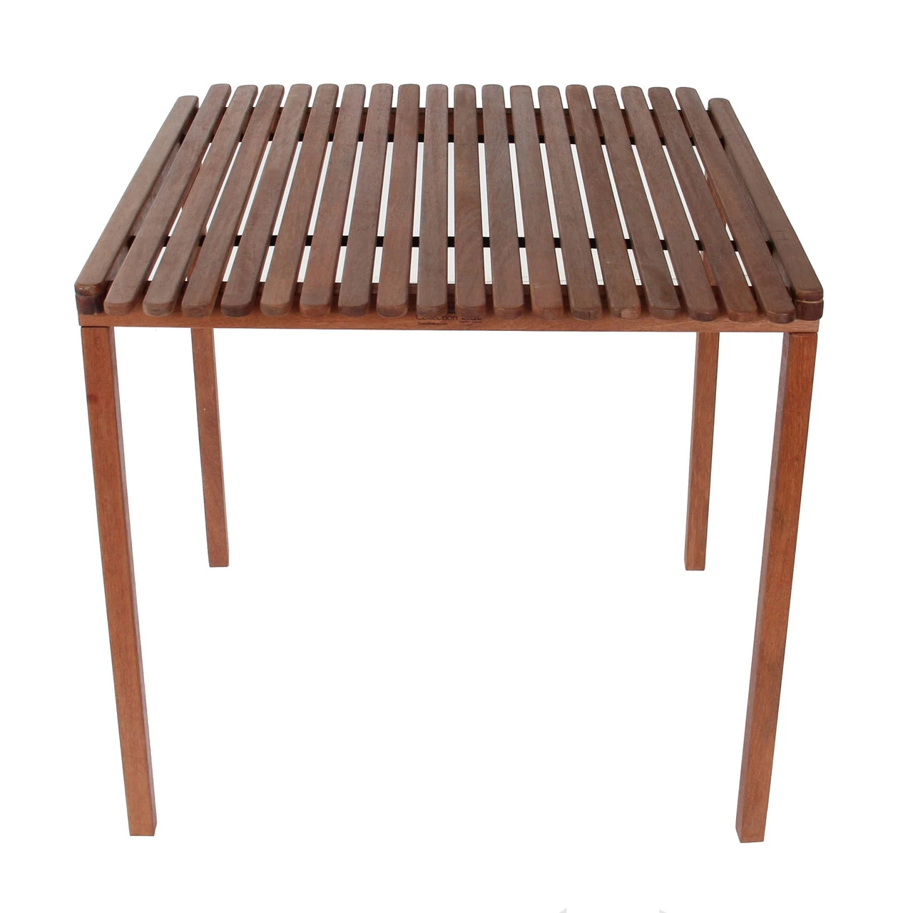30” Foldable Square Brown Hardwood Nomad Patio Table 1 30” Foldable Square Brown Hardwood Nomad Patio Table