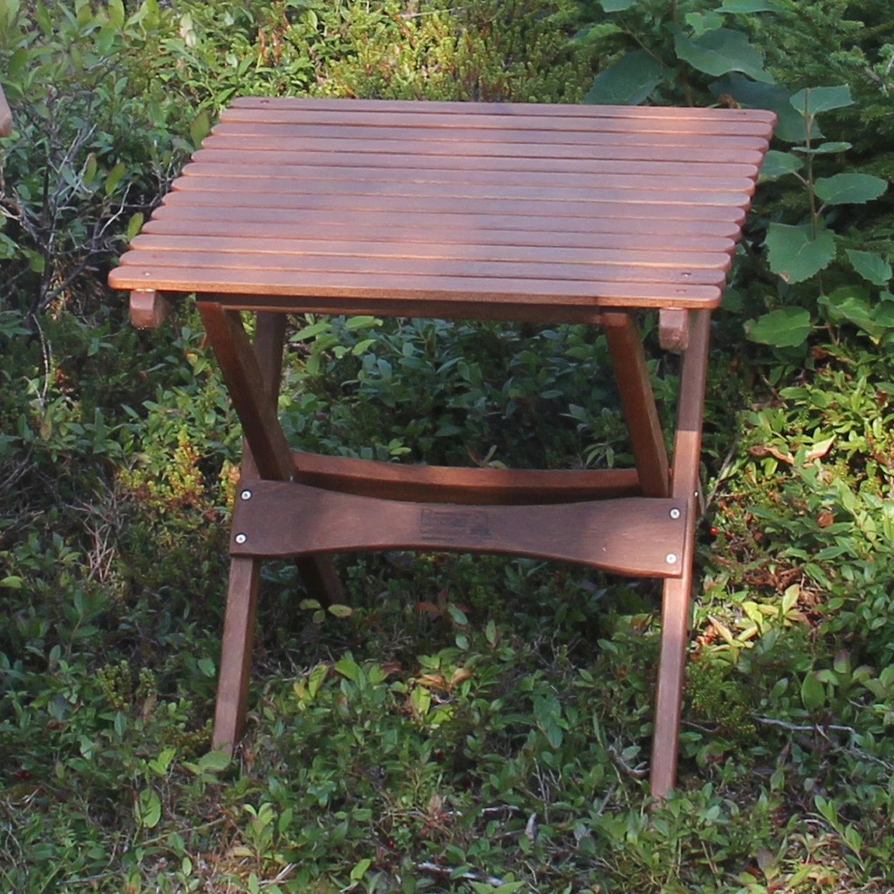 22” Wooden Camping And Patio Large Outdoor Dining Table 5 22” Wooden Camping And Patio Large Outdoor Dining Table - Image 5