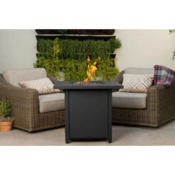 28" Gray Square Gas Fire Table 7 28" Gray Square Gas Fire Table -PatioVibe Shop dbond 52000 2 87150.1686079119