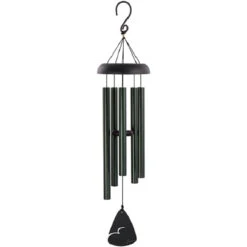 30” Forrest Green And Black Signature Series Aluminum Wind Chime