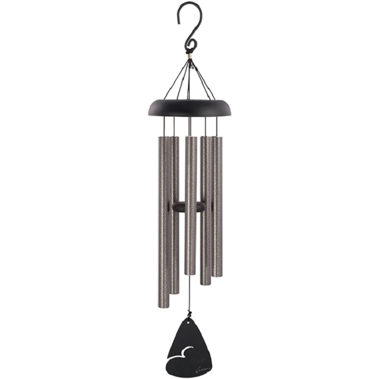 30" Black And Gray Signature Chime With Header 1 30" Black And Gray Signature Chime With Header