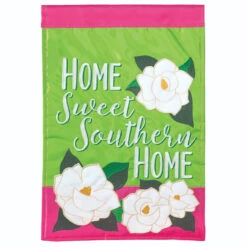 Double Applique "HOME Sweet Southern HOME" Outdoor Flag 42" X 29"