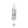 42" Silver Colored "If Tears Could" Windchime Hanging