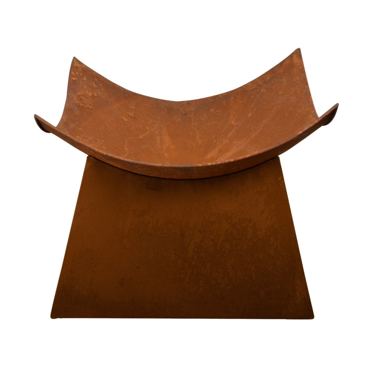 19.25" Brown Solid Rustic Finish Square Outdoor Patio Garden Fire Bowl With Stand 1 19.25" Brown Solid Rustic Finish Square Outdoor Patio Garden Fire Bowl With Stand