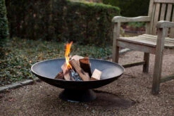 30.5" Black Solid Extra Large Outdoor Patio Garden Low Fire Bowl 6 30.5" Black Solid Extra Large Outdoor Patio Garden Low Fire Bowl -PatioVibe Shop desda ff90 3 56143.1667671110