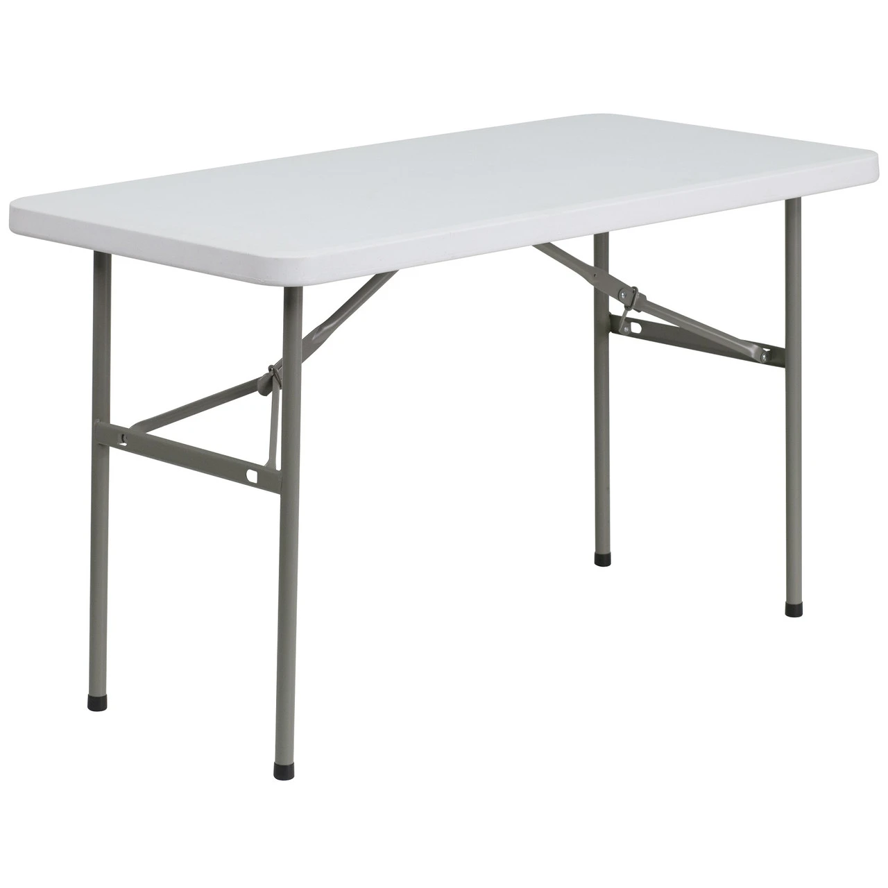 48.25" White Rectangular Outdoor Furniture Patio Folding Table 1 48.25" White Rectangular Outdoor Furniture Patio Folding Table