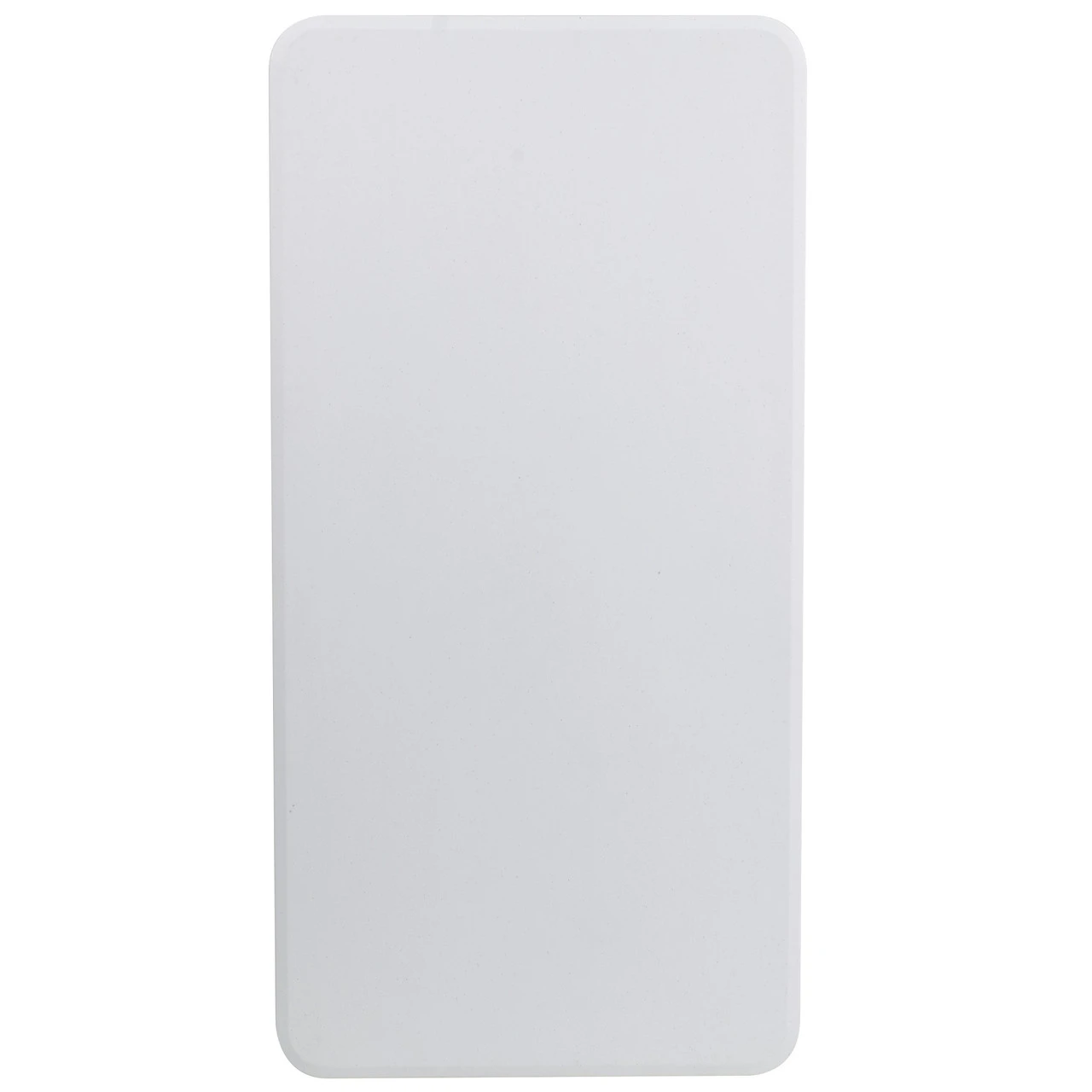 48.25" White Rectangular Outdoor Furniture Patio Folding Table 3 48.25" White Rectangular Outdoor Furniture Patio Folding Table - Image 3