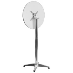 45" Silver Round Outdoor Furniture Patio Folding Bar Table 4 45" Silver Round Outdoor Furniture Patio Folding Bar Table -PatioVibe Shop dflash tlh 059a gg inset1 2 98625.1667620873