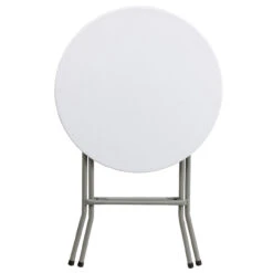 29.25" White Round Contemporary Outdoor Patio Folding Table 7 29.25" White Round Contemporary Outdoor Patio Folding Table -PatioVibe Shop dflashdad ycz 80r 1 sm gw gg 3 66395.1667619692