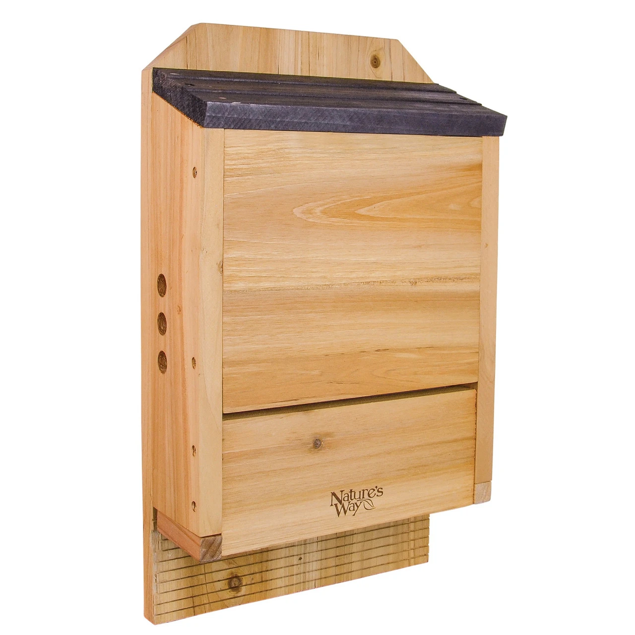 20.5" Triple Chamber Cedar Bat House 1 20.5" Triple Chamber Cedar Bat House