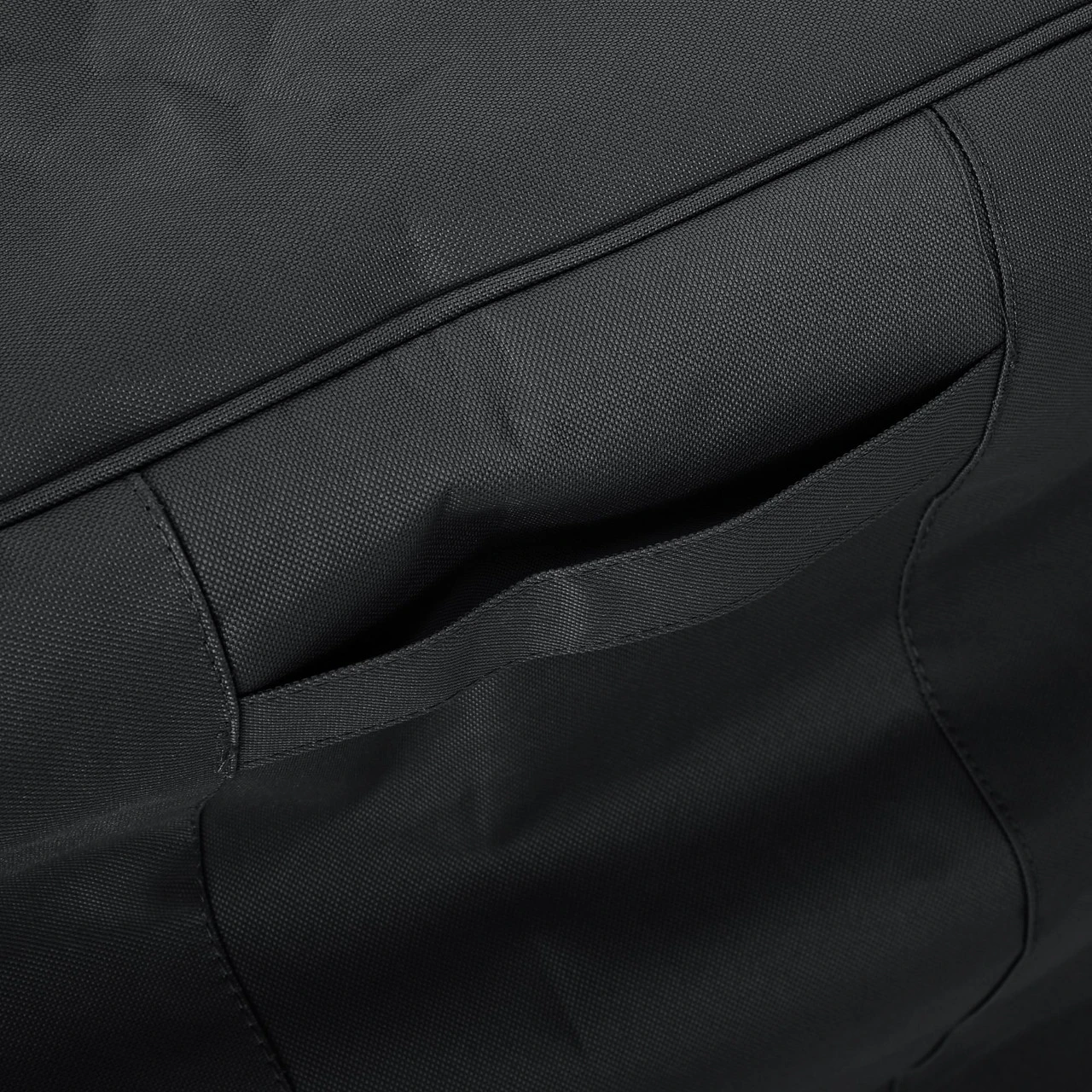 86" Black Contemporary Outdoor Patio Waterproof Chat Set Cover 4 86" Black Contemporary Outdoor Patio Waterproof Chat Set Cover - Image 4