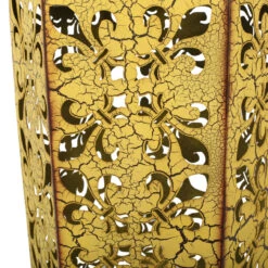 Set Of 2 Yellow And Brown Antique Outdoor Patio Accent Tables 12 Set Of 2 Yellow And Brown Antique Outdoor Patio Accent Tables -PatioVibe Shop dnhhf 296676 6 69085.1667475211