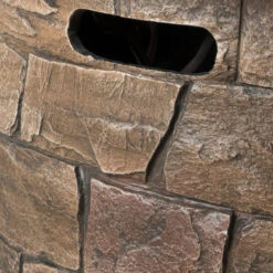 34.5" Brown Contemporary Round Outdoor Patio Fire Pit 8 34.5" Brown Contemporary Round Outdoor Patio Fire Pit -PatioVibe Shop dnhhf 300712 3 09360.1667664434