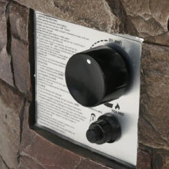 34.5" Brown Contemporary Round Outdoor Patio Fire Pit 9 34.5" Brown Contemporary Round Outdoor Patio Fire Pit -PatioVibe Shop dnhhf 300712 4 80494.1667664434