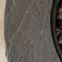 34.5" Brown And Gray Round Outdoor Patio Fire Pit 10 34.5" Brown And Gray Round Outdoor Patio Fire Pit -PatioVibe Shop dnhhf 300714 5 09658.1667677212