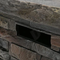 34.5" Gray And Brown Square Outdoor Patio Fire Pit 10 34.5" Gray And Brown Square Outdoor Patio Fire Pit -PatioVibe Shop dnhhf 300715 4 76998.1667503846