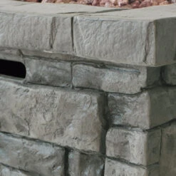 30" Gray Handcrafted Square Outdoor Patio Fire Pit 8 30" Gray Handcrafted Square Outdoor Patio Fire Pit -PatioVibe Shop dnhhf 303222 3 03748.1667488799