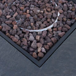 32" Brown Handcrafted Square Outdoor Patio Fire Pit 9 32" Brown Handcrafted Square Outdoor Patio Fire Pit -PatioVibe Shop dnhhf 303639 3 61790.1667677127