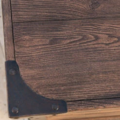 32" Brown And Black Contemporary Square Outdoor Patio Fire Pit 10 32" Brown And Black Contemporary Square Outdoor Patio Fire Pit -PatioVibe Shop dnhhf 303742 4 90181.1667677099