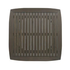 35.50" Gray Contemporary Square Outdoor Dining Table 13 35.50" Gray Contemporary Square Outdoor Dining Table -PatioVibe Shop dnhhf 305066 7 69105.1667664268