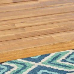 50" Brown And Black Contemporary Rectangular Outdoor Coffee Table -PatioVibe Shop dnhhf 305077 4 31409.1667677220