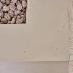 31.25" Lava Grey Contemporary Outdoor Patio Square Fire Pit 10 31.25" Lava Grey Contemporary Outdoor Patio Square Fire Pit -PatioVibe Shop dnhhf 305080 4 94339.1667654176