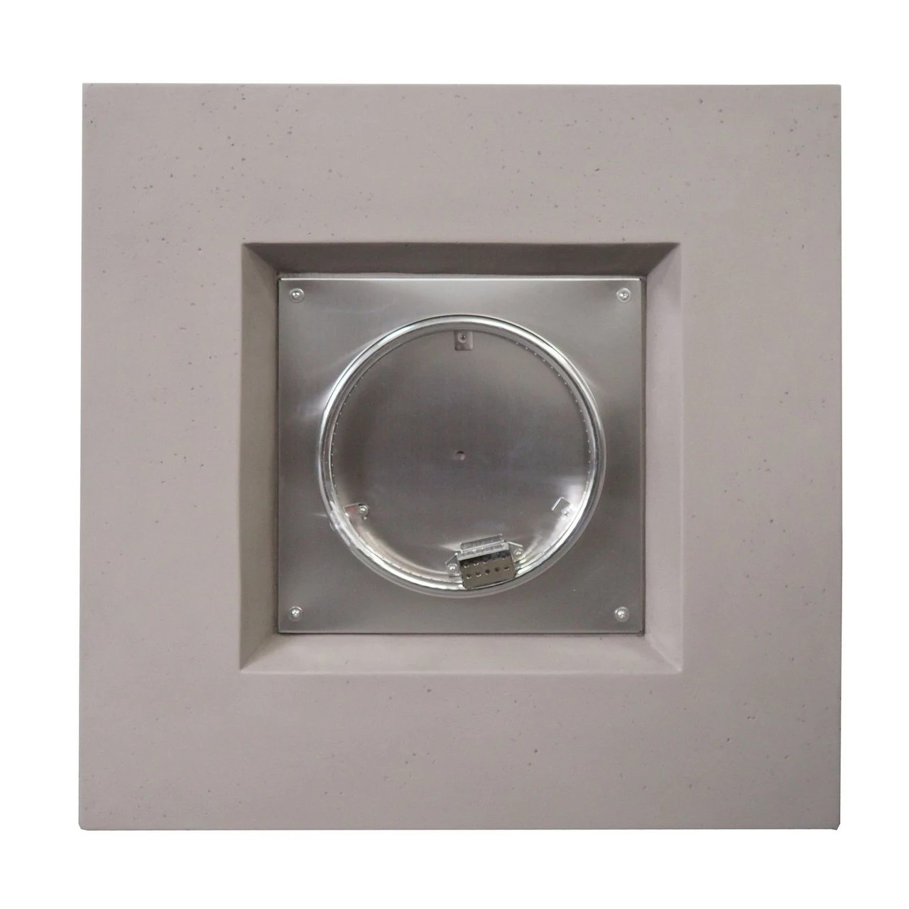 31.25" Lava Grey Contemporary Outdoor Patio Square Fire Pit 7 31.25" Lava Grey Contemporary Outdoor Patio Square Fire Pit - Image 7