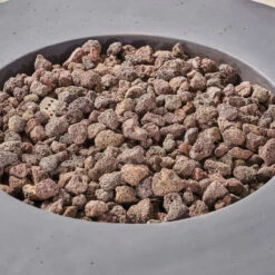 31" Gray Contemporary Outdoor Patio Round Fire Pit 9 31" Gray Contemporary Outdoor Patio Round Fire Pit -PatioVibe Shop dnhhf 305081 3 79497.1667487046