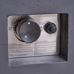 2pc Gray Contemporary Rectangular Outdoor Patio Burning Fire Pit 40.25" -PatioVibe Shop dnhhf 305083 5 08624.1667618273