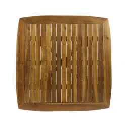 35.50" Brown Contemporary Square Outdoor Dining Table With X Base 11 35.50" Brown Contemporary Square Outdoor Dining Table With X Base -PatioVibe Shop dnhhf 305136 6 41734.1667654184